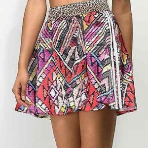 Adidas X Farm Rio mini circle skirt, size S